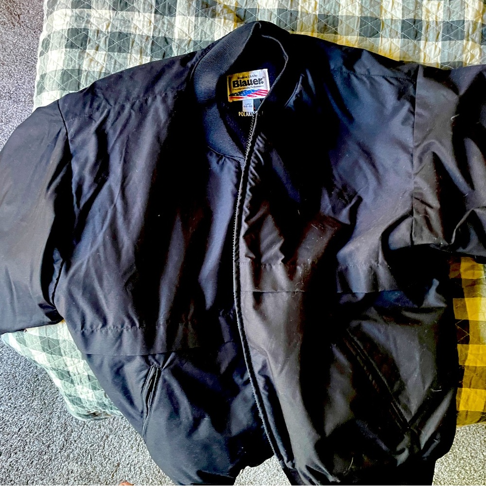 Blauer | Police First Responder Vintage Bomber Jacket Techwear 4620 Polartec L